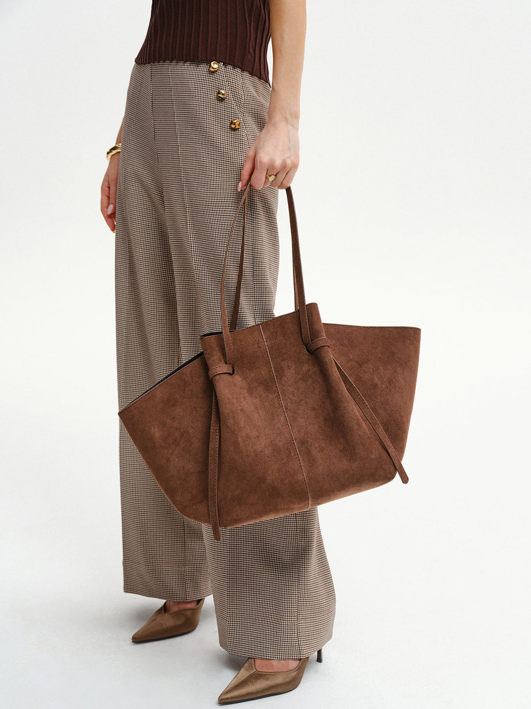 PU Large-Capacity Tote Bag