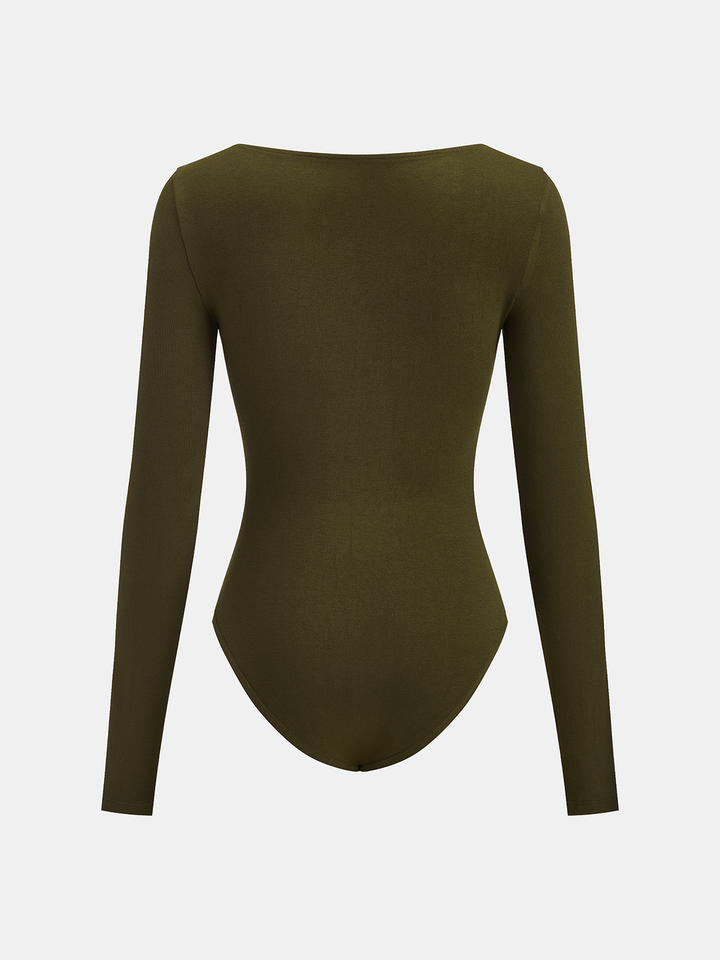 Seamless Long-Sleeve Bodysuit