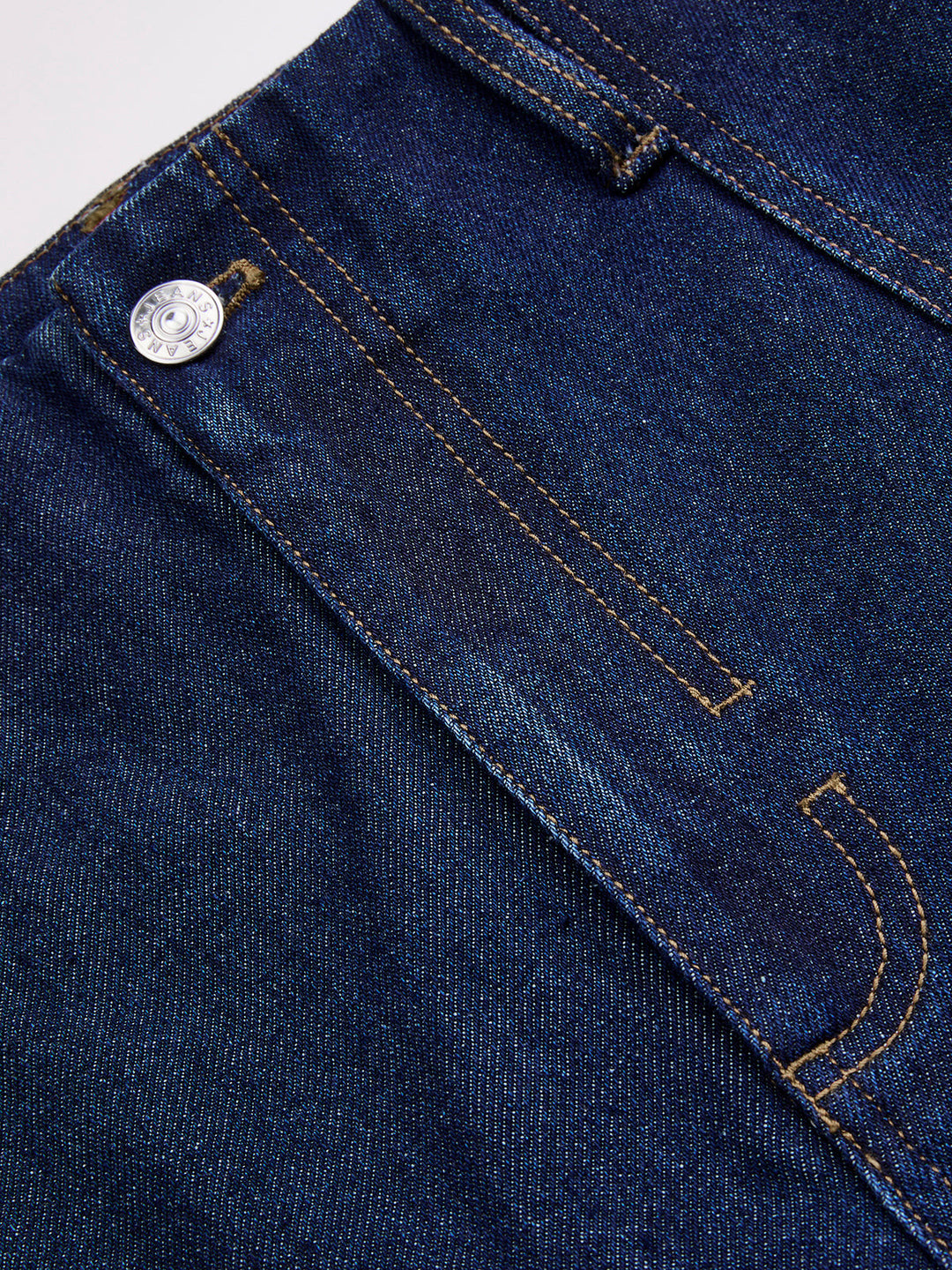 Denim Wide-Leg Jeans