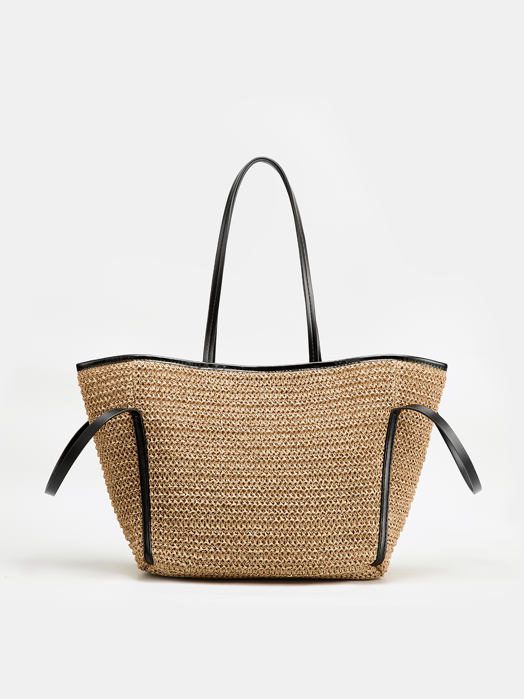 Large Straw Woven Tote Bag