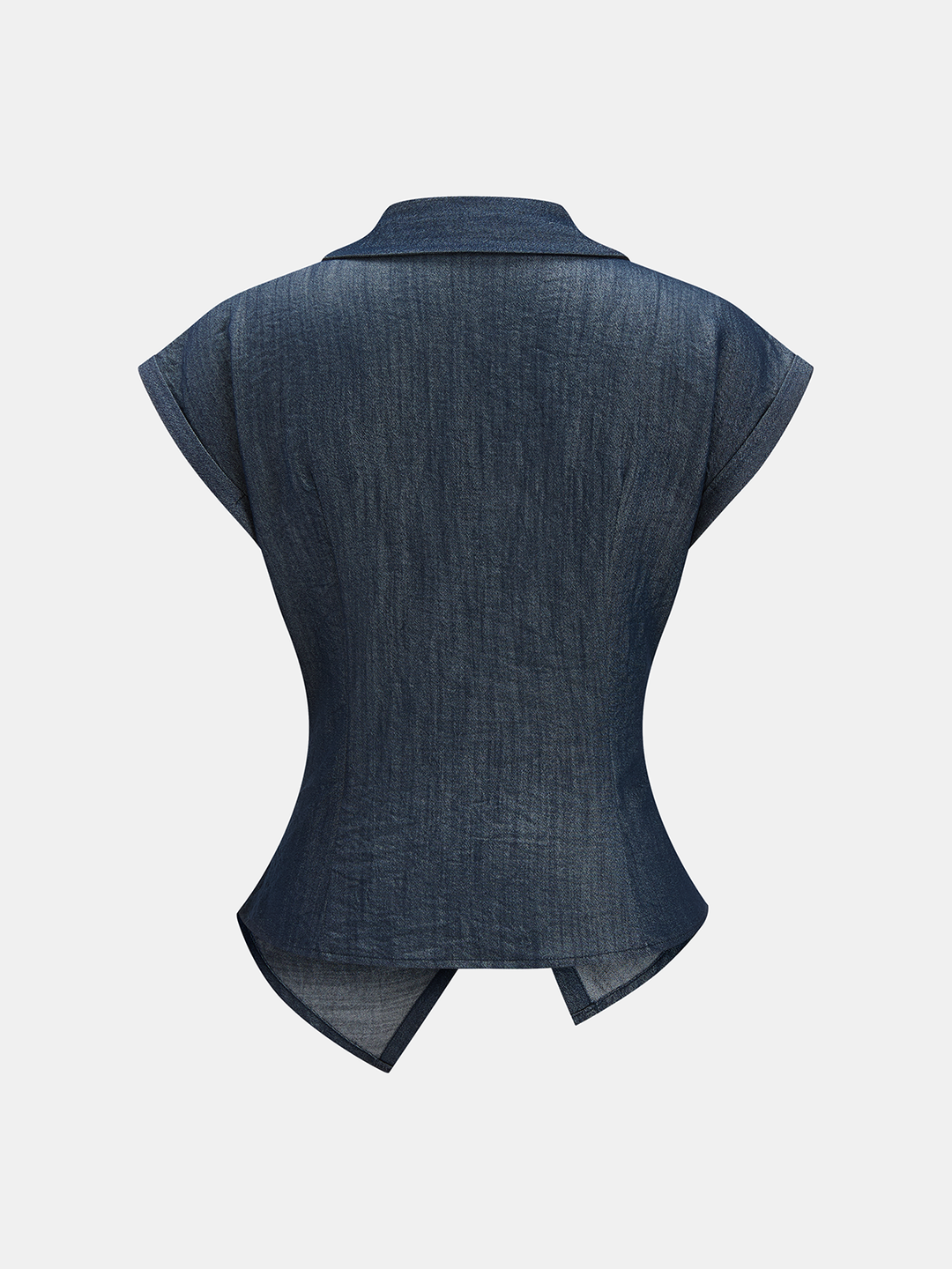 Twist Front Cap Sleeve Shirt & Pants Set