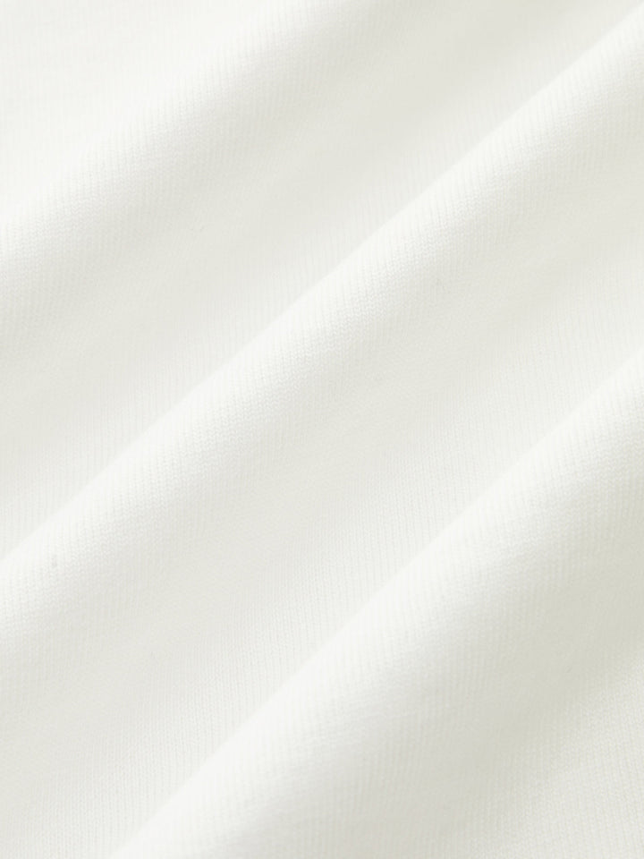 Cotton Ruched Asymmetrical Fitted Top