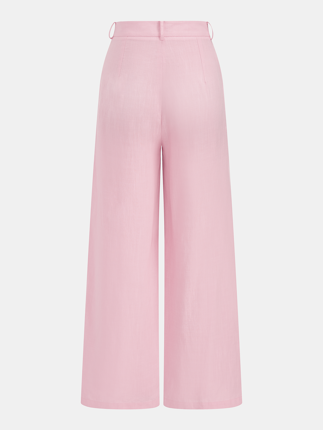 Linen-Blend Sleeveless Shirt & Pants Set