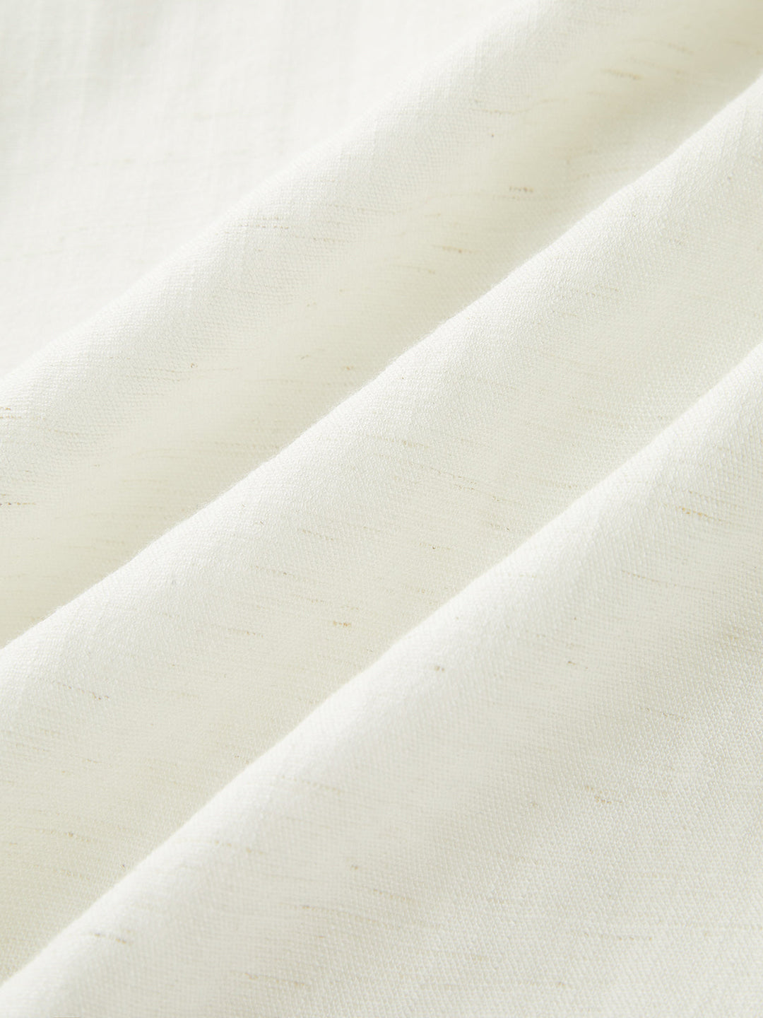 High Waist Belted Linen Blend Shorts