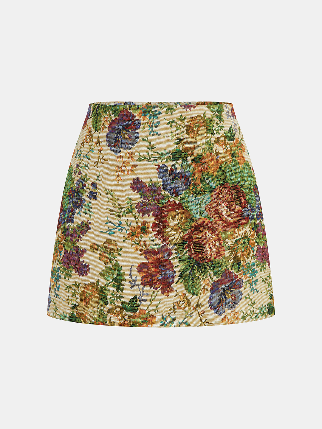 Floral Printed Corset & Mini Skirt Set