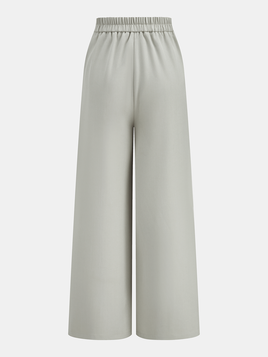 Lace Spliced Vest & Wide Leg Pants Set