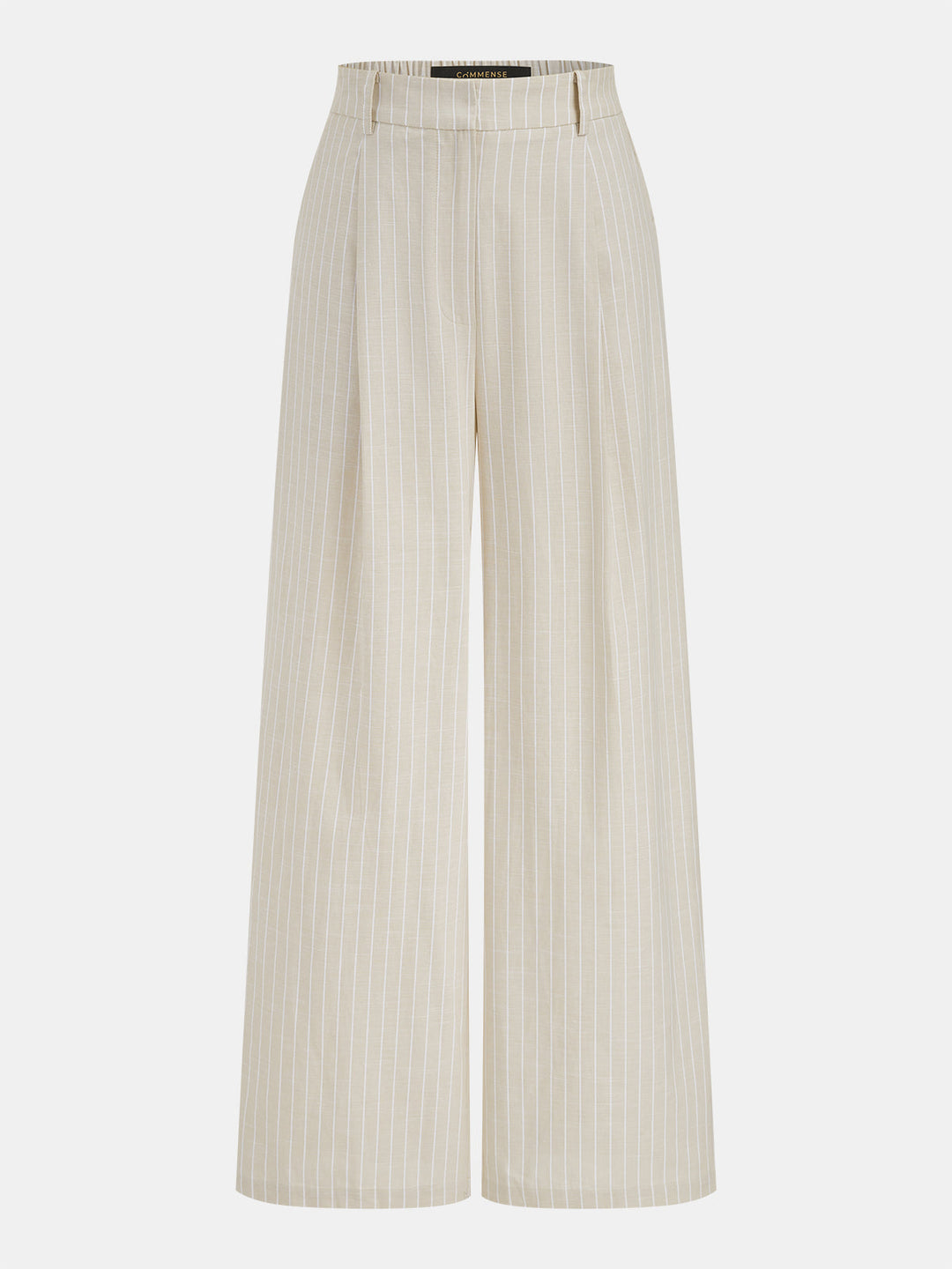 Striped Cotton Two Piece Pants Set