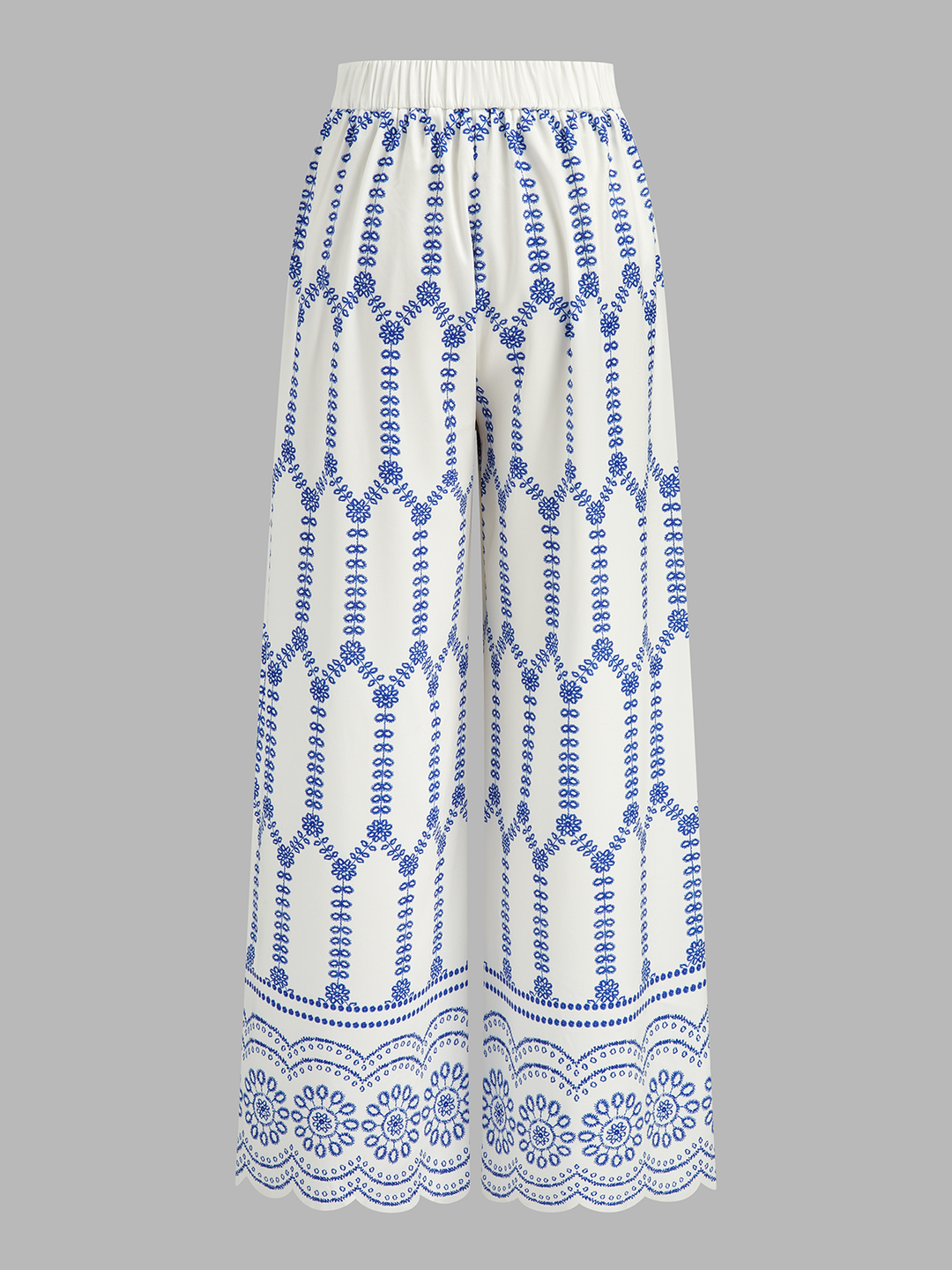 Printed Cami Top & Wide Leg Pants Set