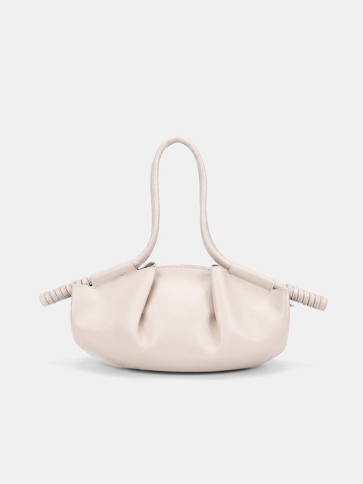 Soft Faux Leather Dumpling Bag