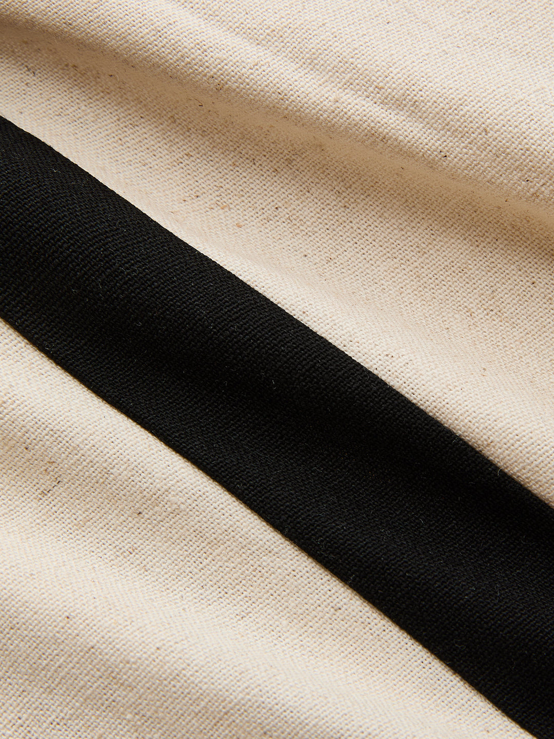 Linen & Cotton Zipper Contrast Binding Pants Set