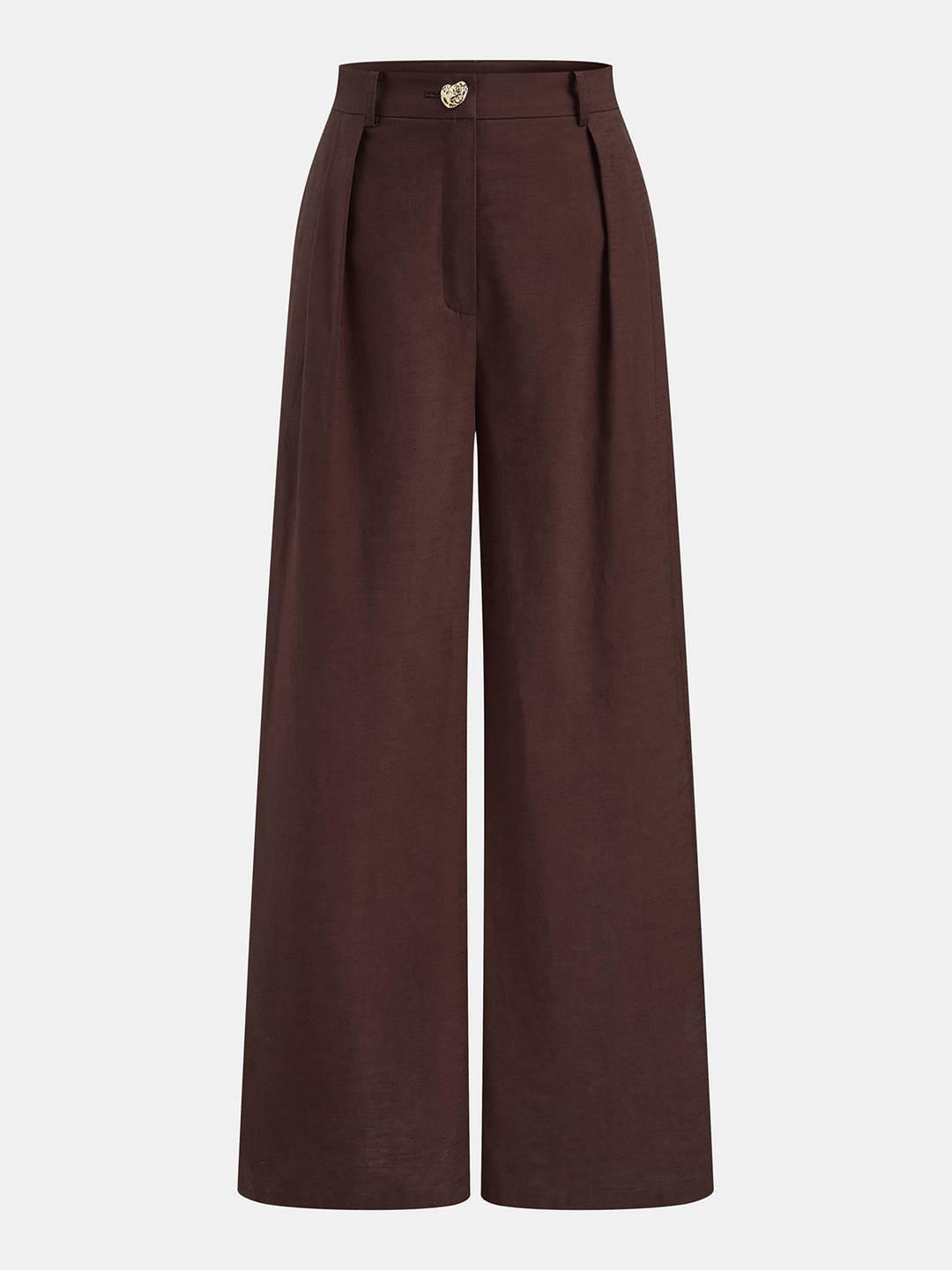 Cotton Linen Halter Buttoned Top & Pants Set
