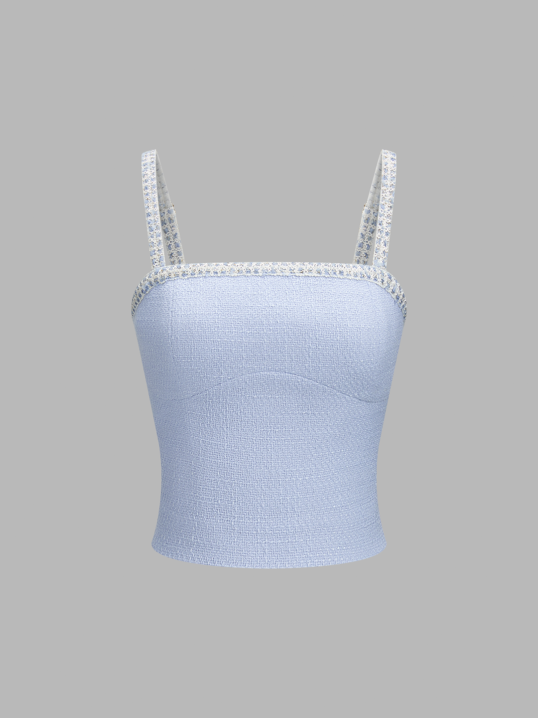 Textured Crop Cami Top & Pants Set