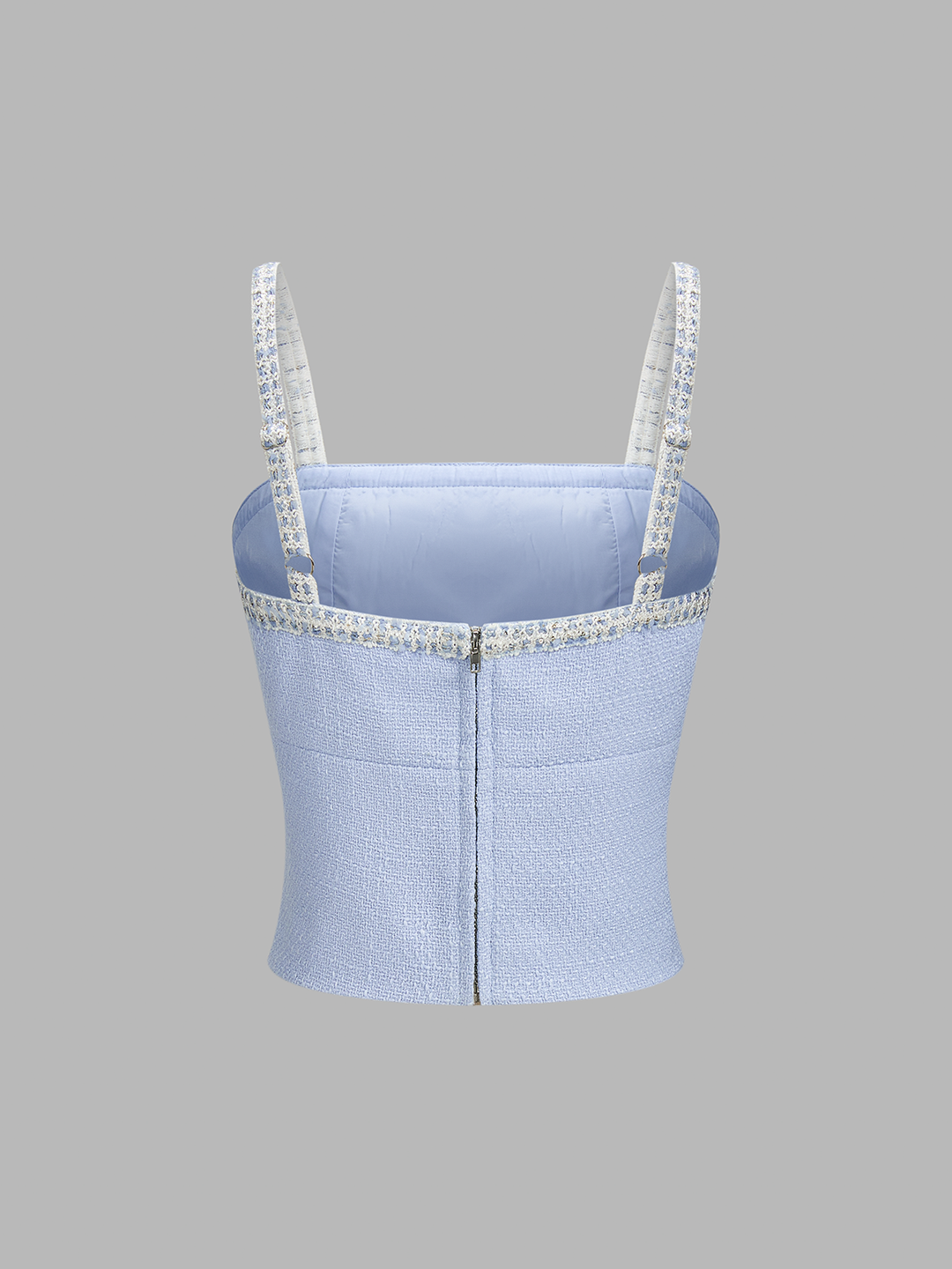 Textured Crop Cami Top & Pants Set