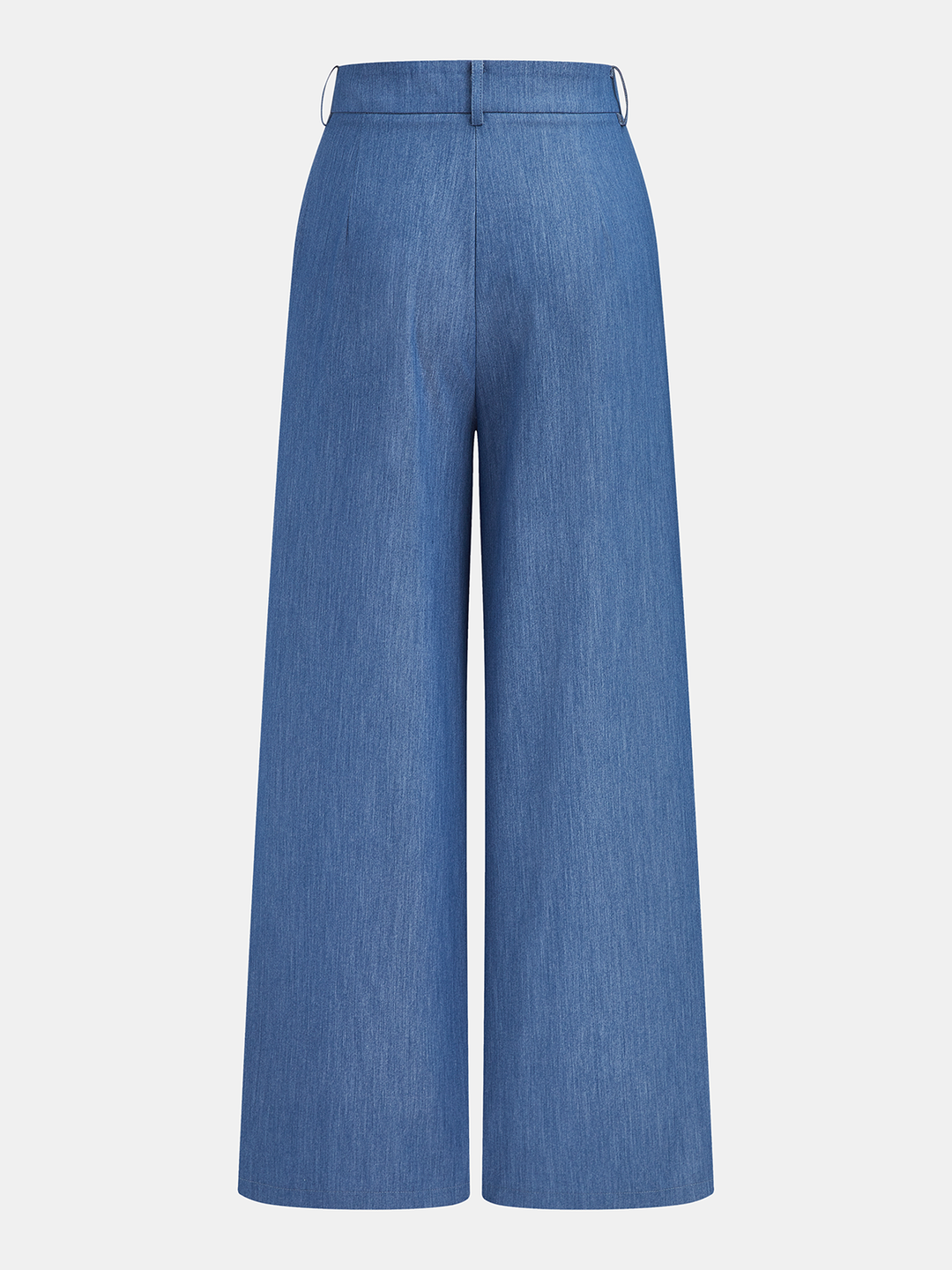 Tailored Buttoned Vest & Wide-Leg Pants Set