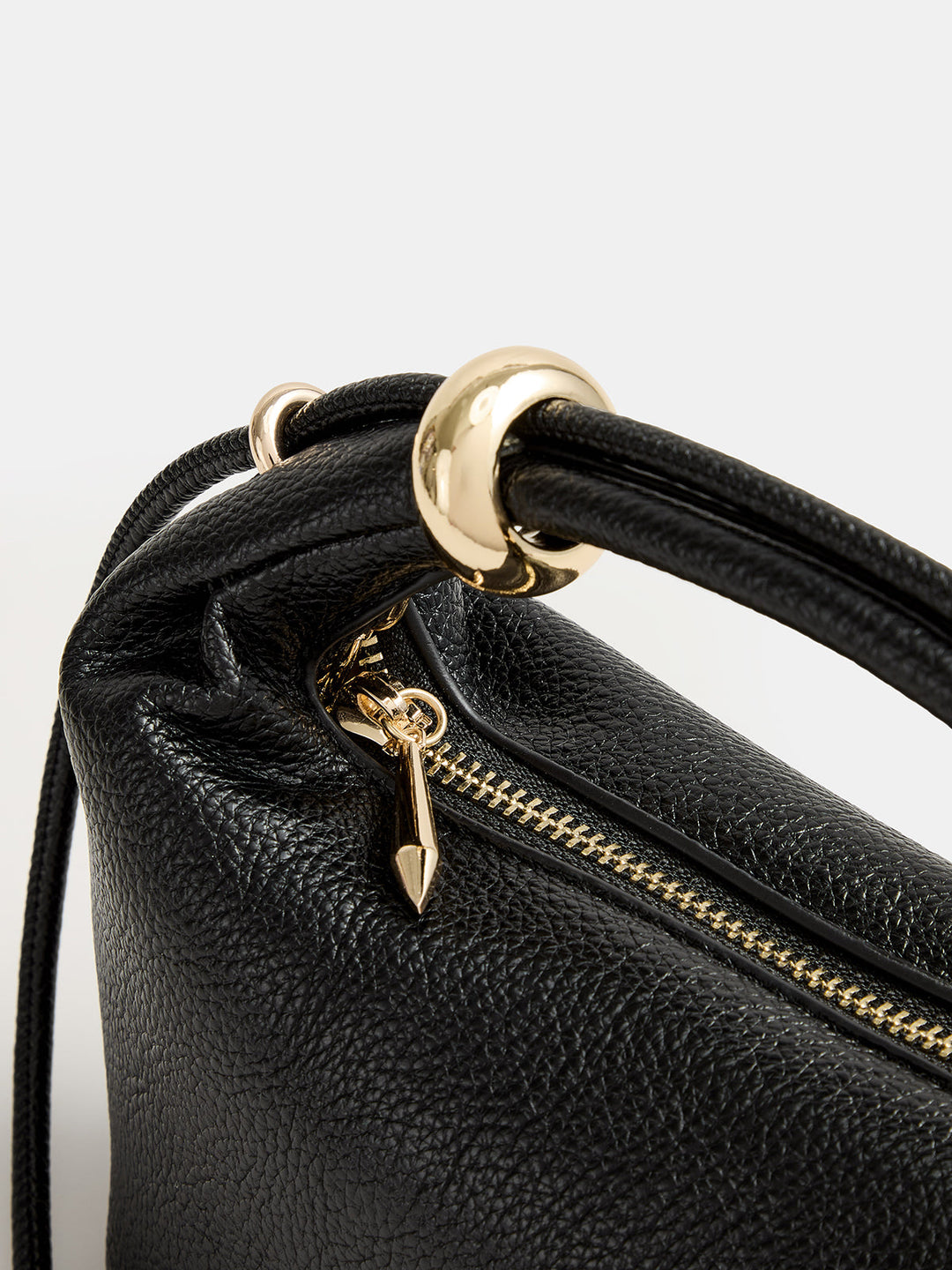 Metal Accent Mini Handbag