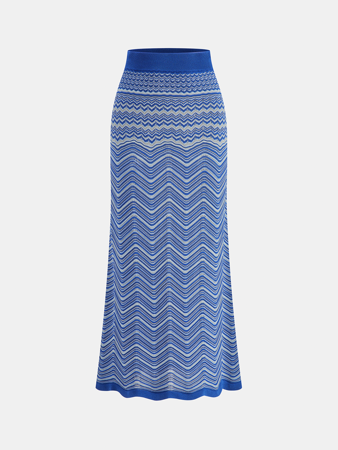 Chevron Knit Sleeveless Top & Maxi Skirt Set