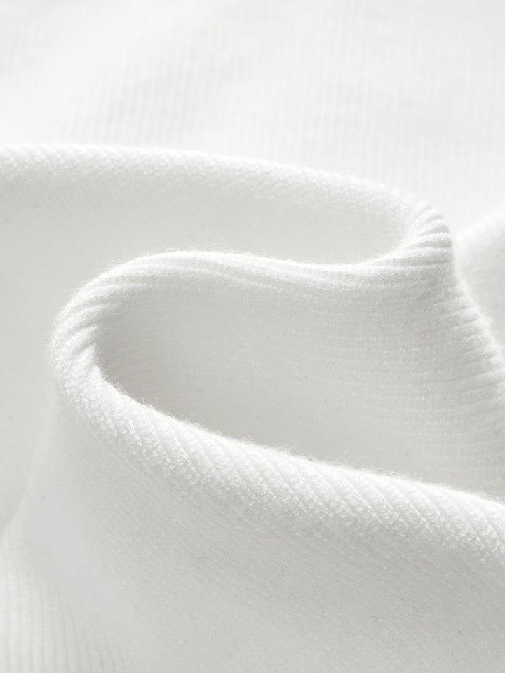 Frog Button Wave Trim Sleeveless Knit Vest