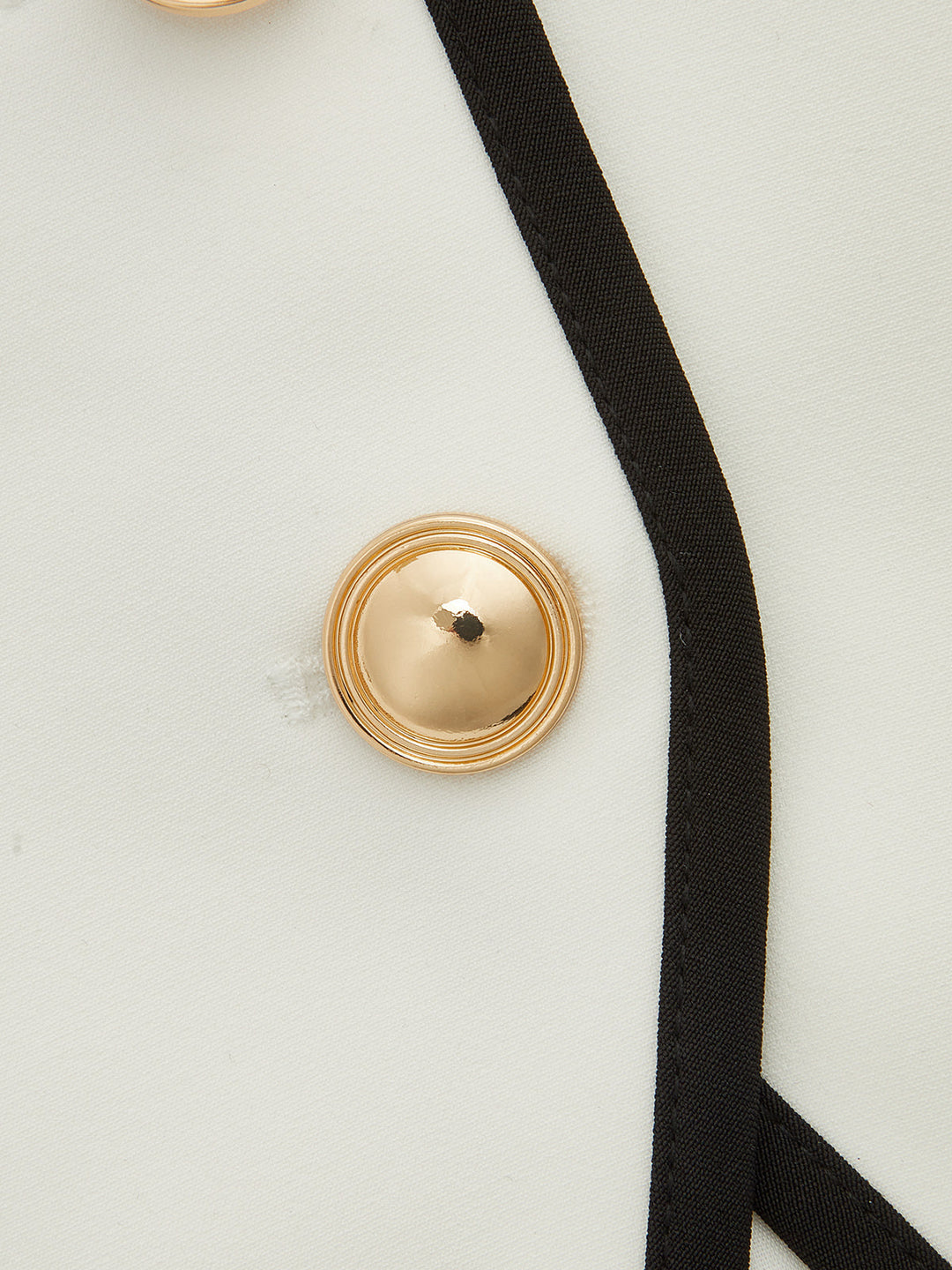 Color Block Metal Button Cami Vest