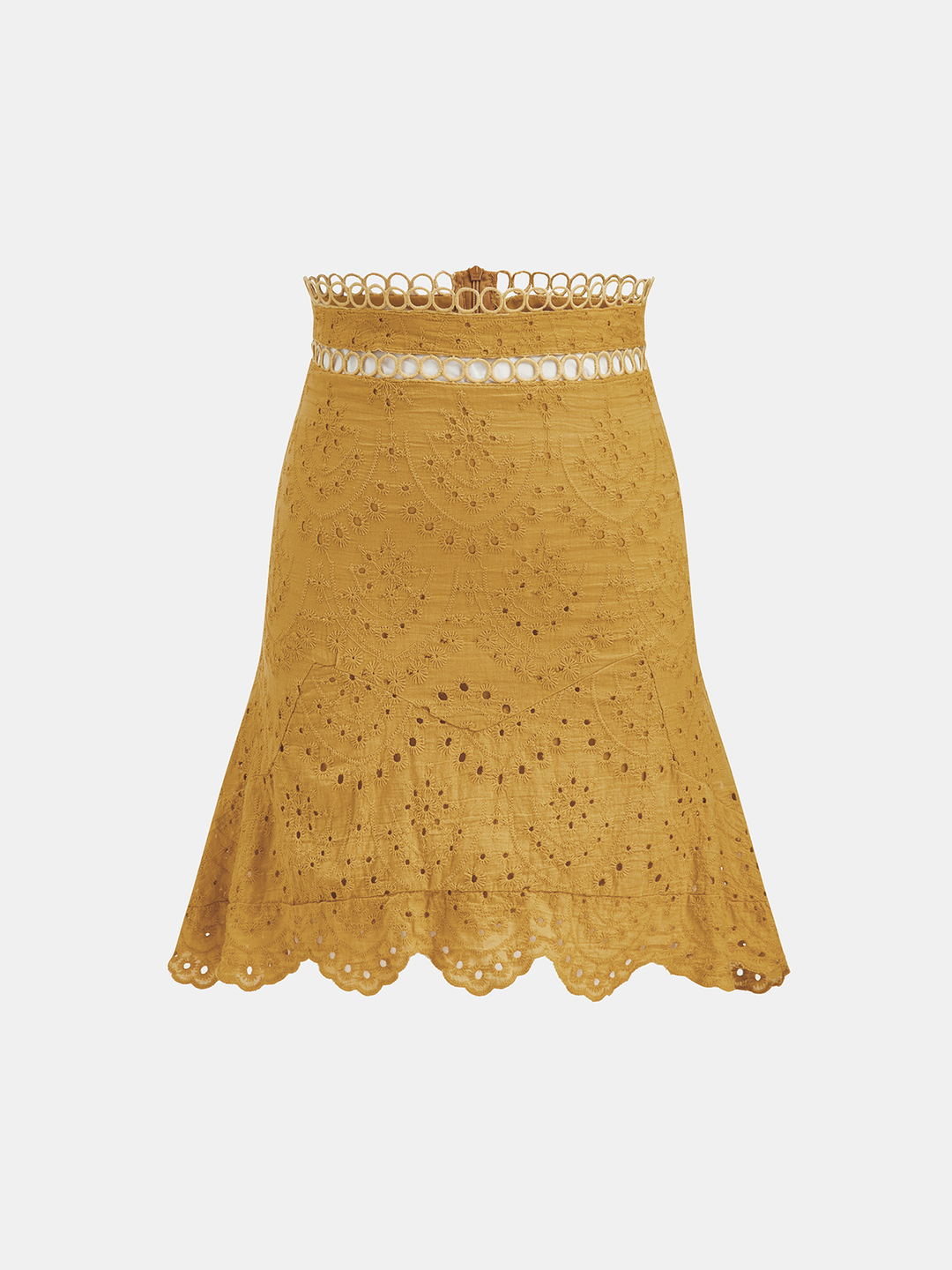 Eyelet Embroidered Cami Top & Skirt Set